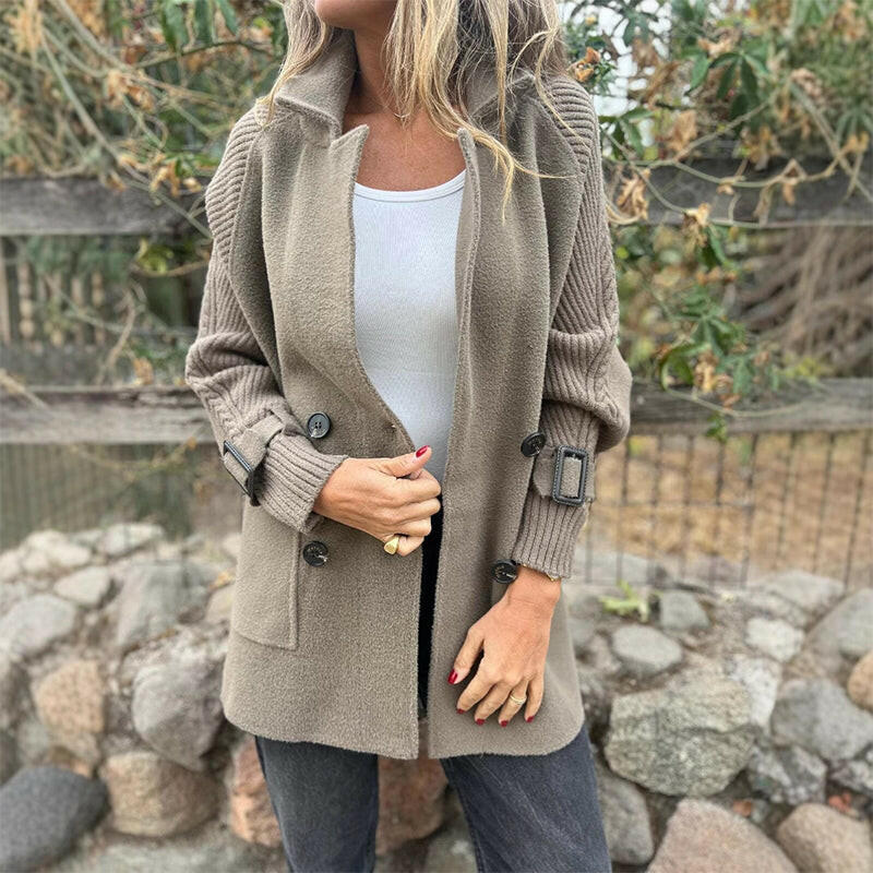 Sacha Havre | MANTEAU MI-LONG À DOUBLE BOUTONNAGE