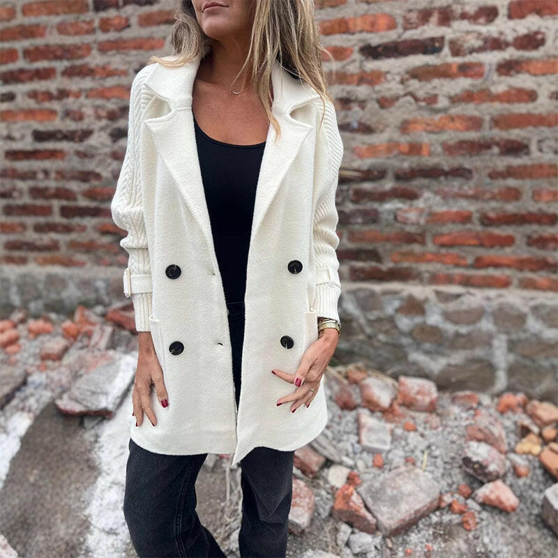 Sacha Havre | MANTEAU MI-LONG À DOUBLE BOUTONNAGE