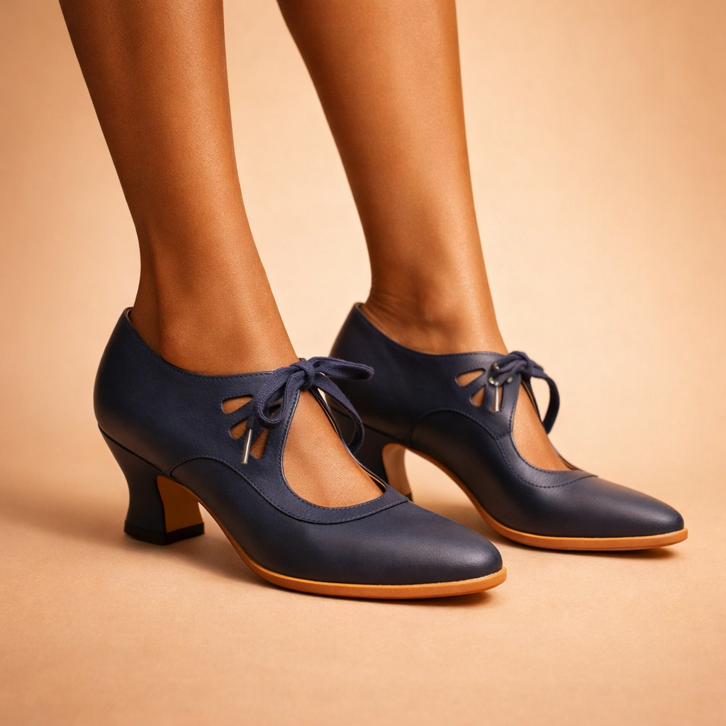 Sacha Havre | Escarpins Lacés Rétro Sylvie