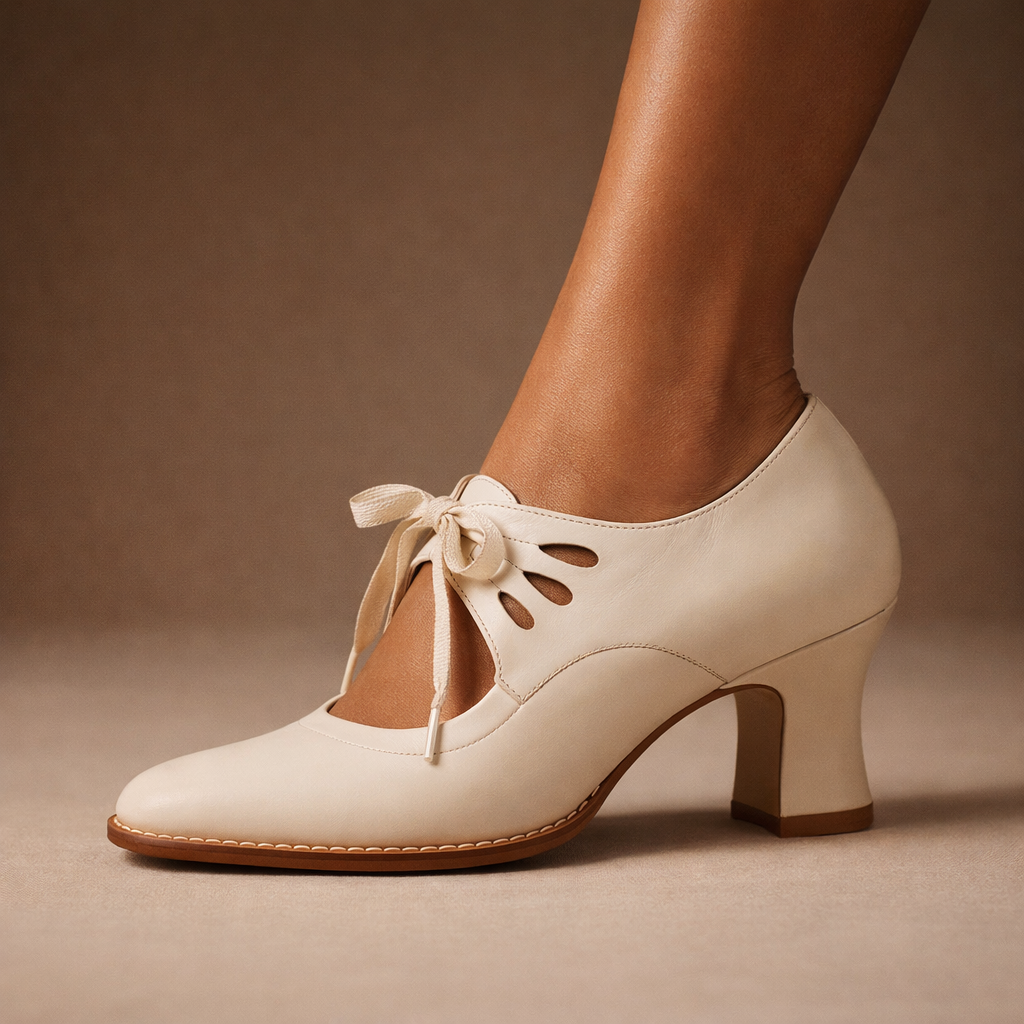 Sacha Havre | Escarpins Lacés Rétro Sylvie