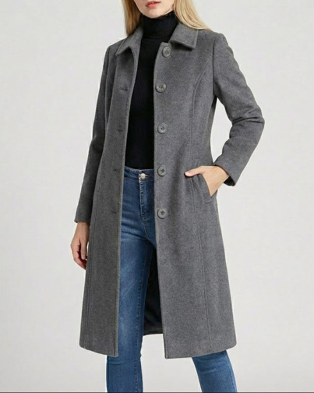 Romélia — Manteau Élégant Femme Intemporel