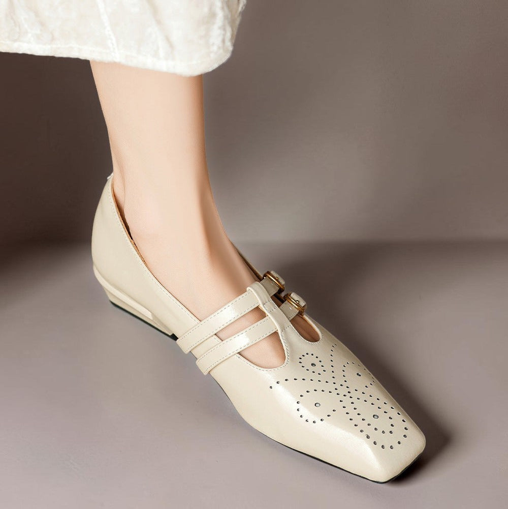 Sacha Havre | Babies Cuir Double Bride Pauline