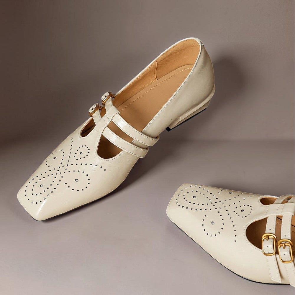 Sacha Havre | Babies Cuir Double Bride Pauline
