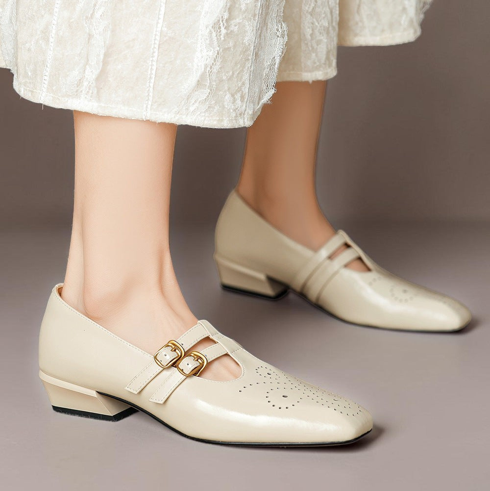 Sacha Havre | Babies Cuir Double Bride Pauline