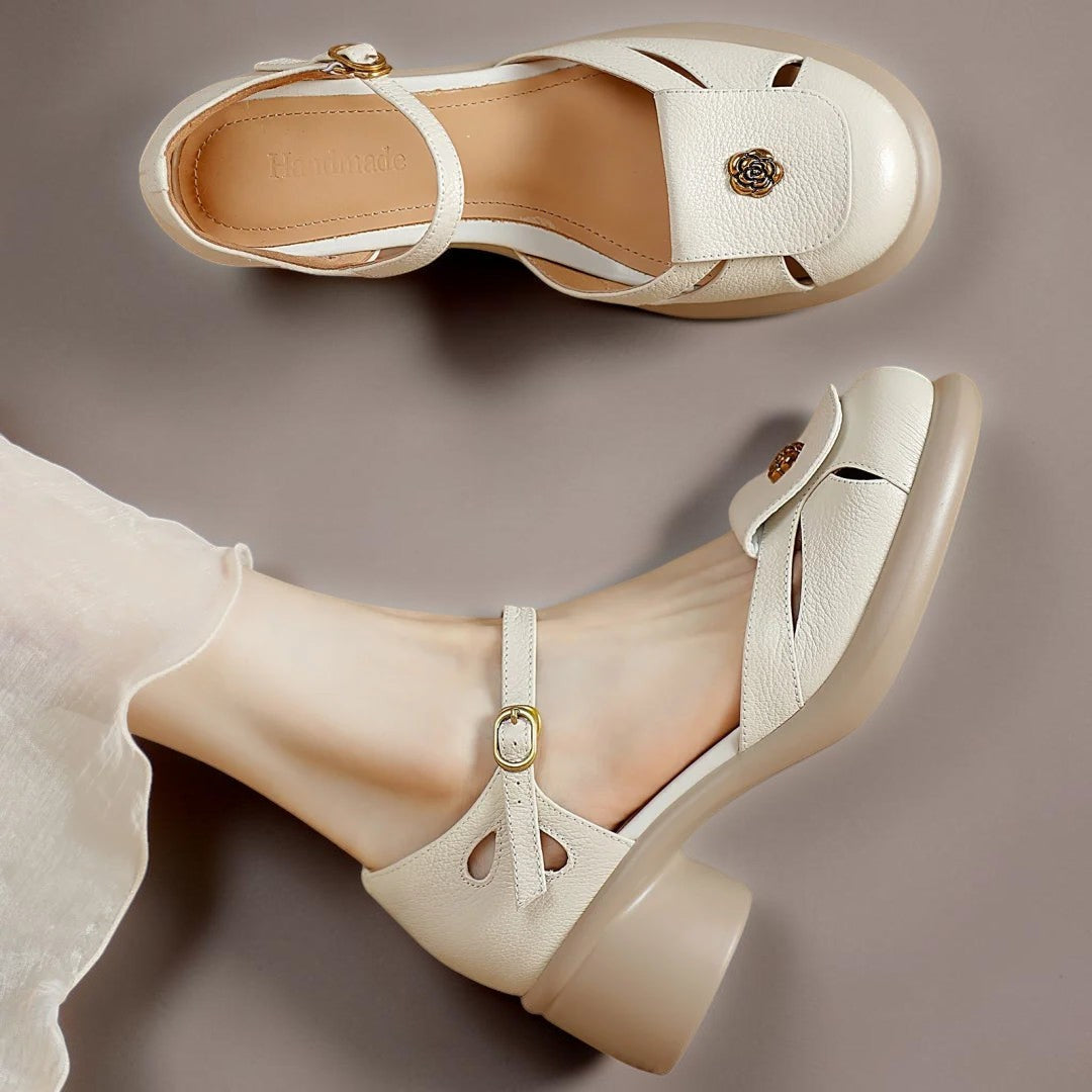 Sacha Havre | Sandales Plateforme à Bride Claire