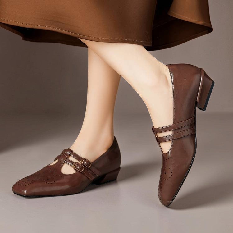 Sacha Havre | Babies Cuir Double Bride Pauline