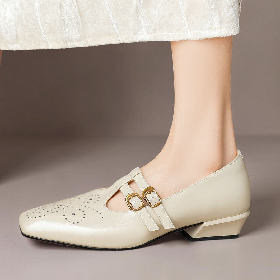 Sacha Havre | Babies Cuir Double Bride Pauline
