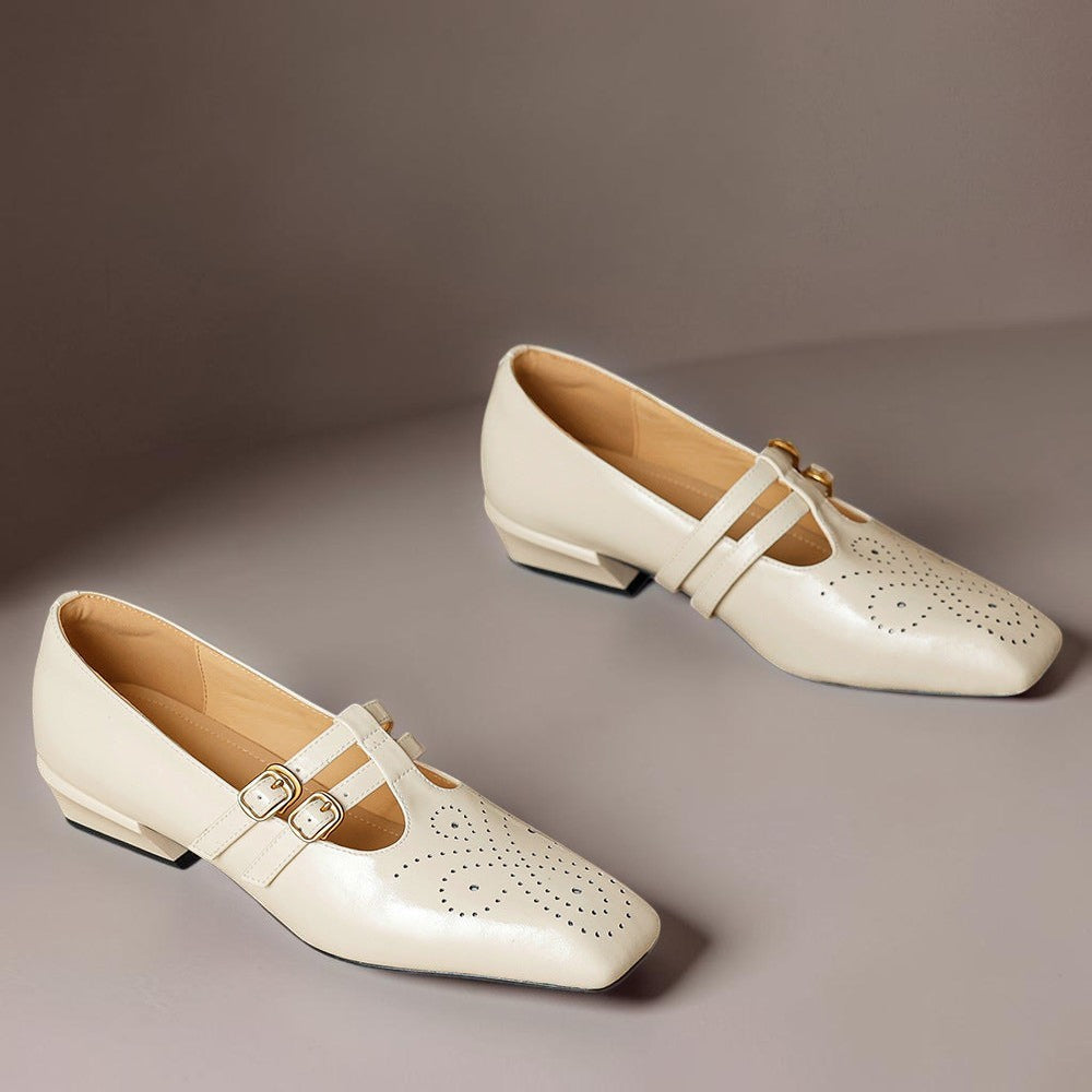 Sacha Havre | Babies Cuir Double Bride Pauline