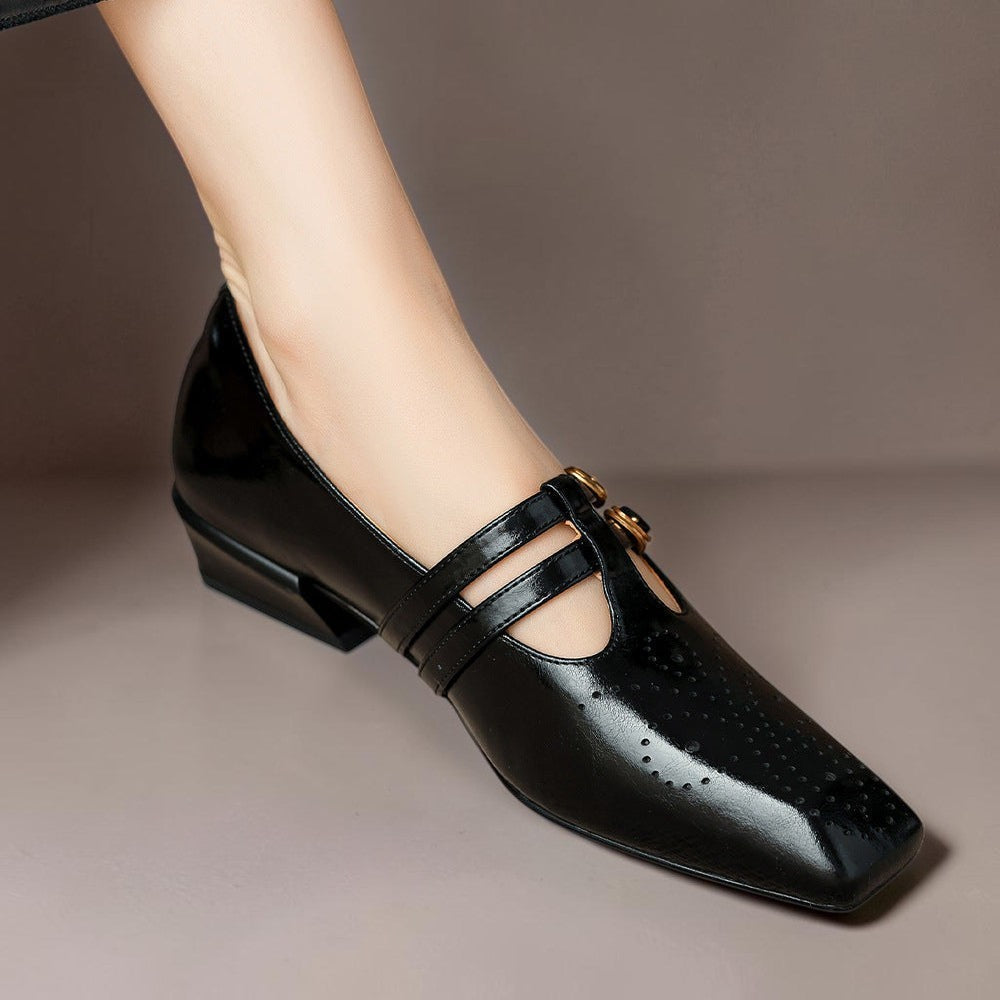 Sacha Havre | Babies Cuir Double Bride Pauline