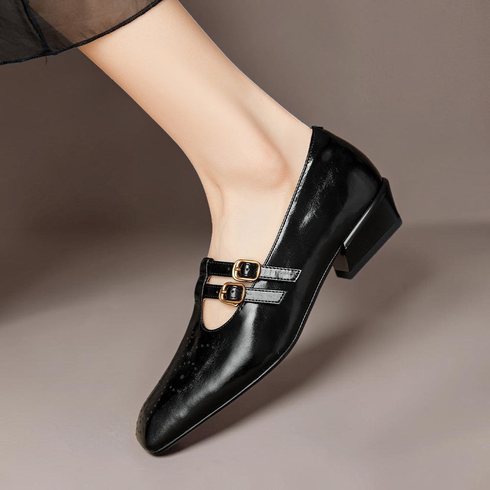 Sacha Havre | Babies Cuir Double Bride Pauline