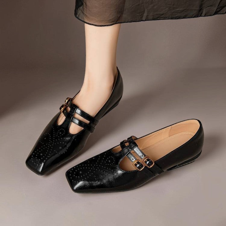 Sacha Havre | Babies Cuir Double Bride Pauline