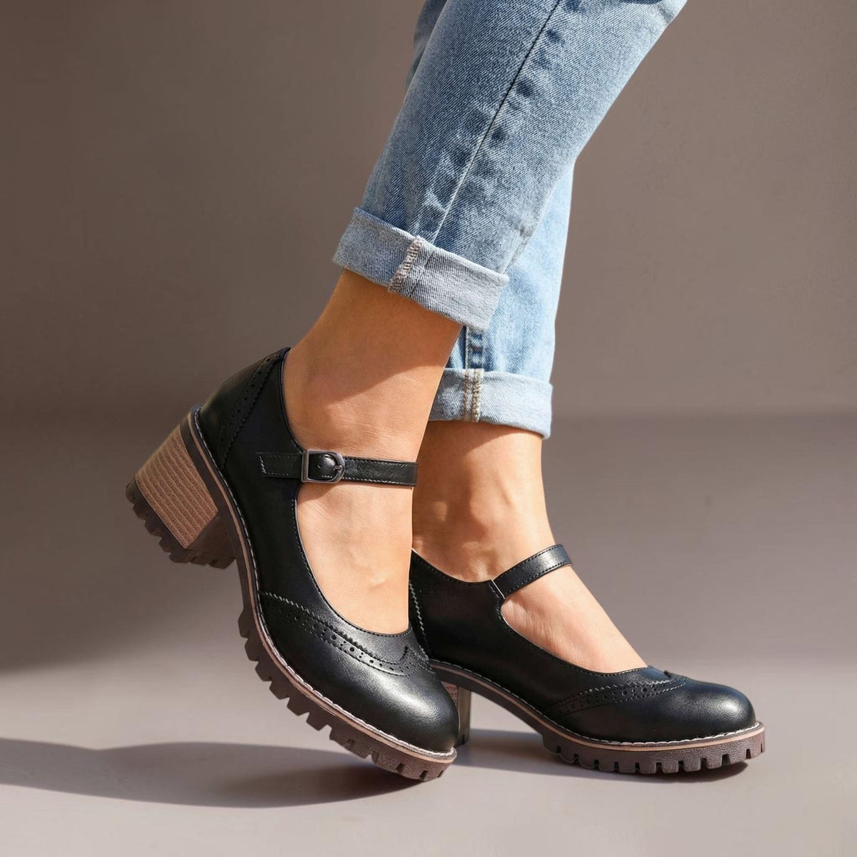 Sacha Havre | Escarpins Bride en T Isabelle