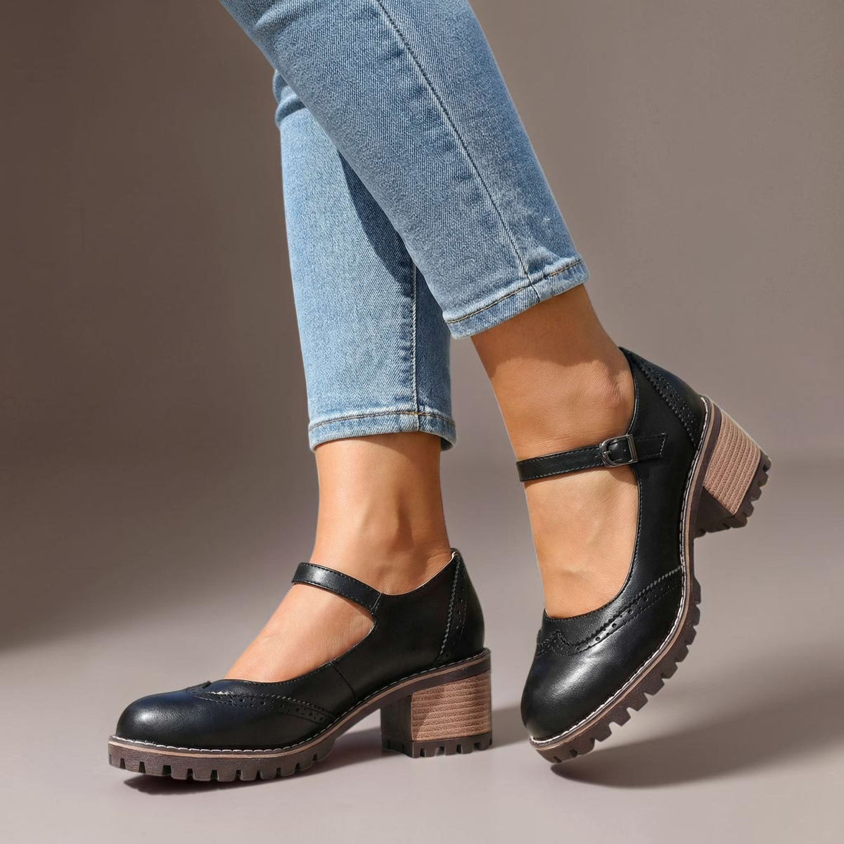 Sacha Havre | Escarpins Bride en T Isabelle