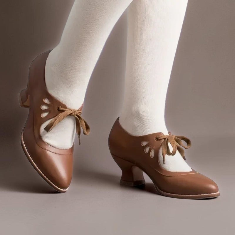 Sacha Havre | Escarpins à Bride Lacée Marie