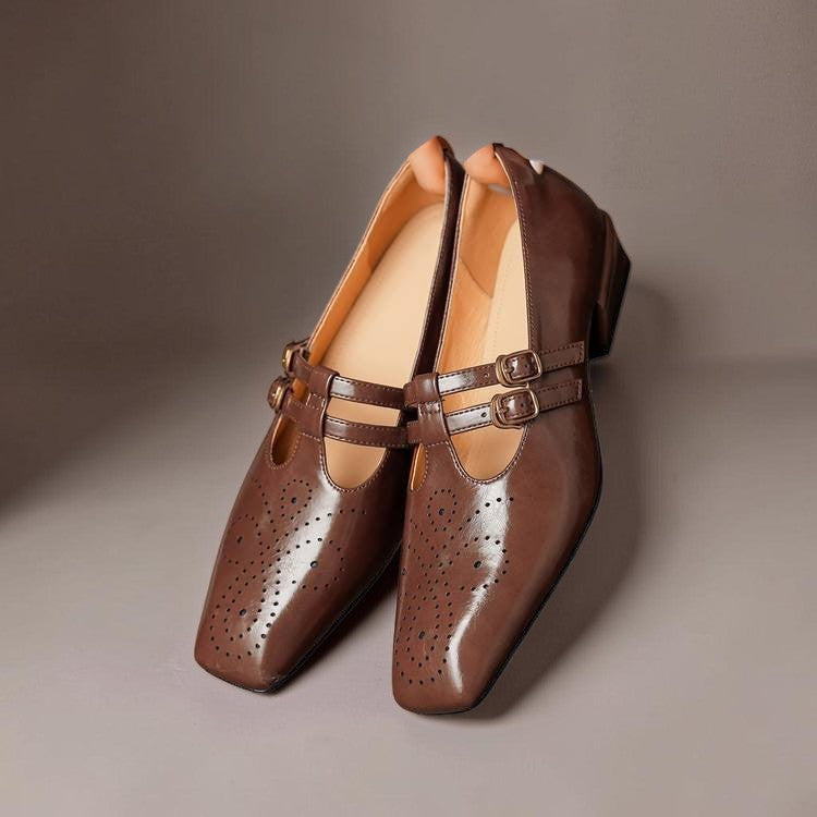 Sacha Havre | Babies Cuir Double Bride Pauline