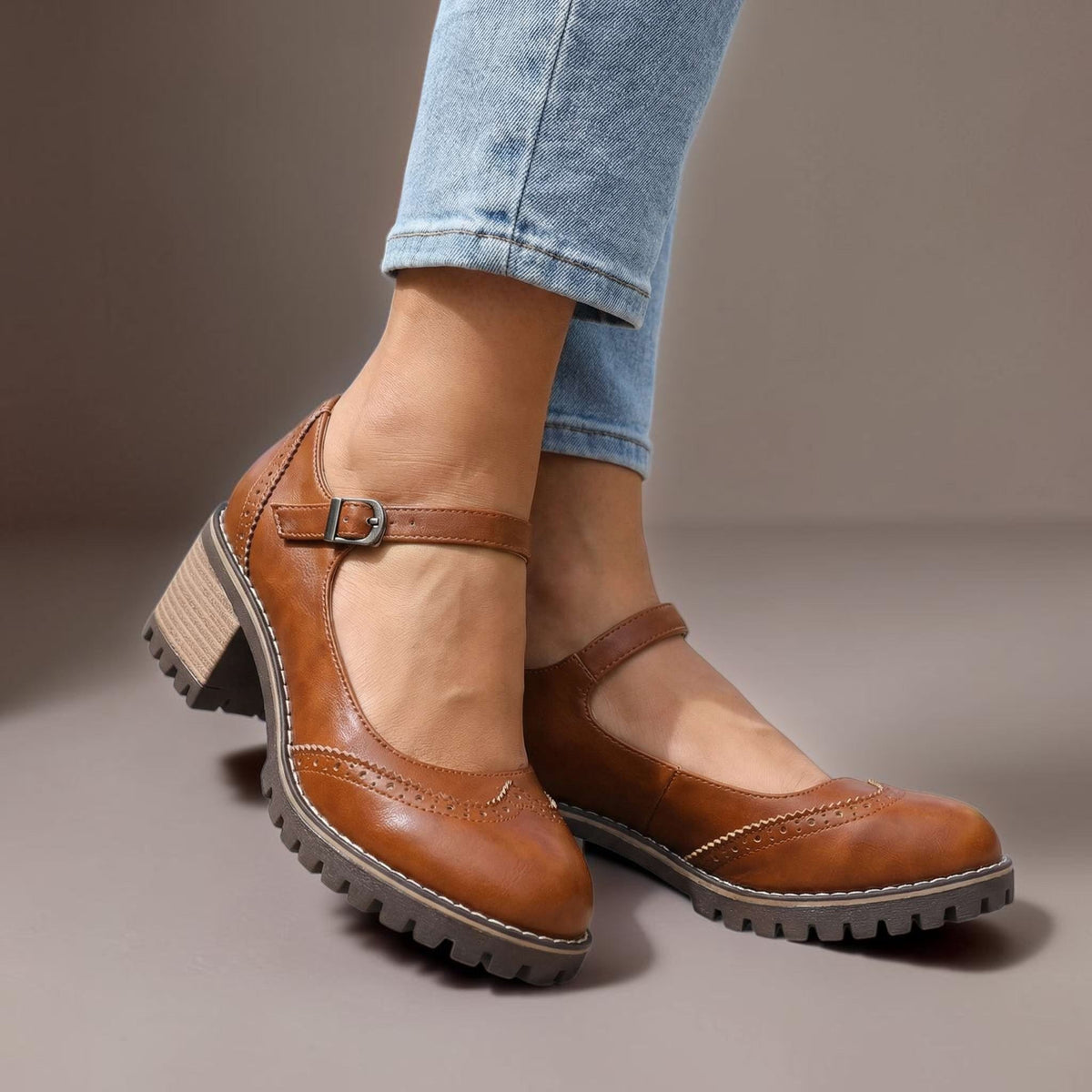 Sacha Havre | Escarpins Bride en T Isabelle