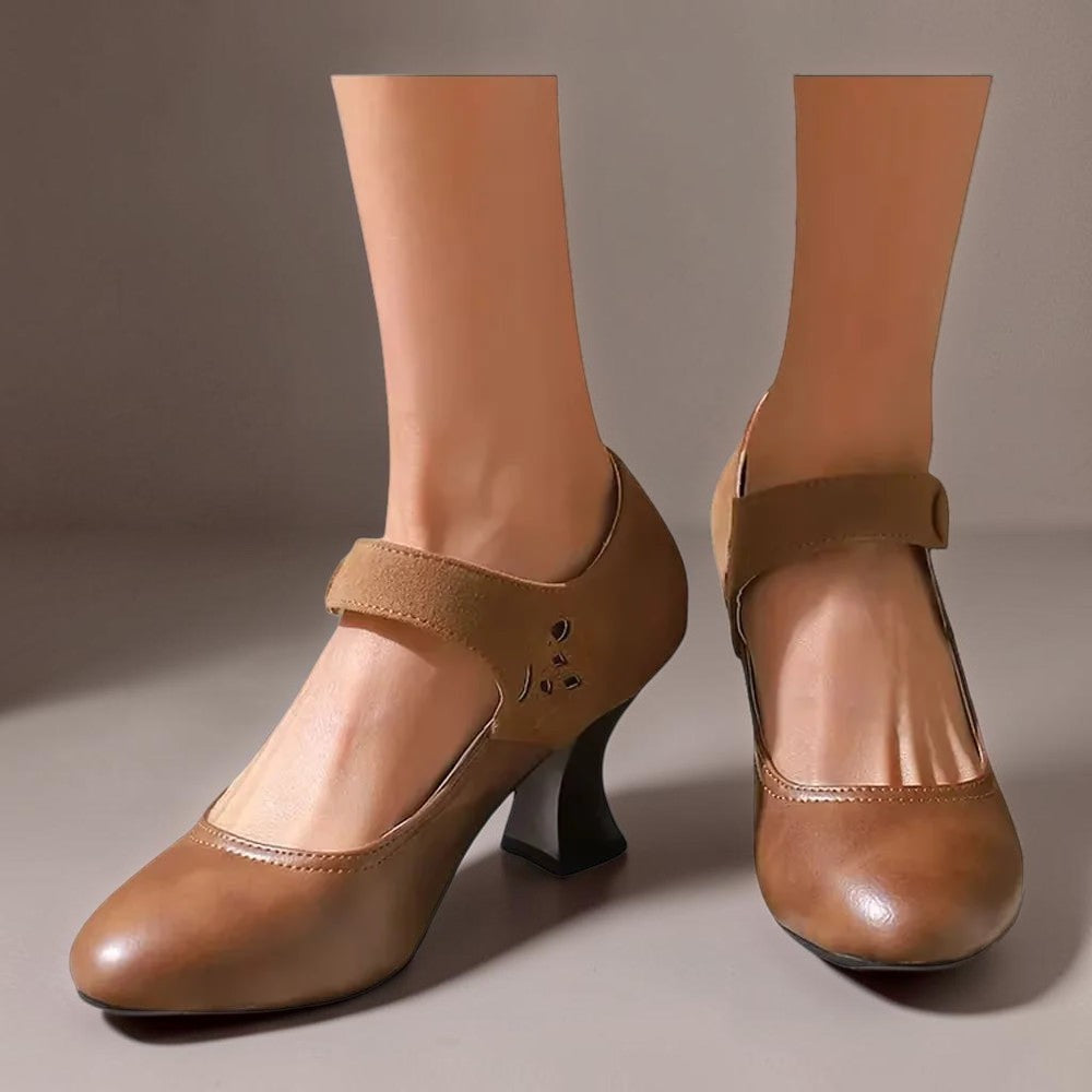 Sacha Havre | Escarpins à Bride Boutonnée Aveline
