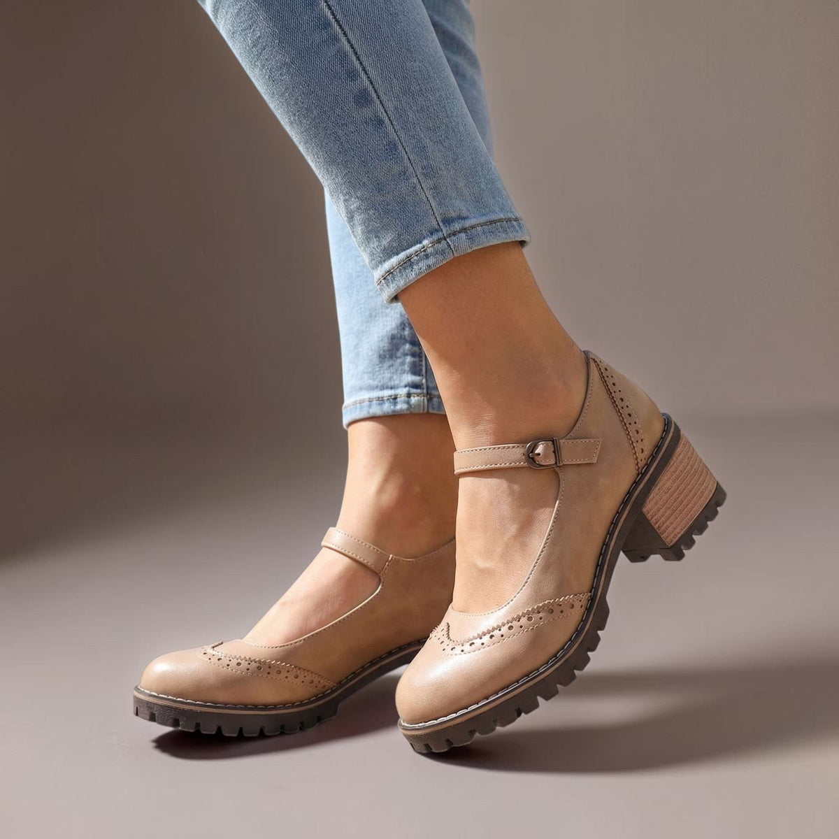 Sacha Havre | Escarpins Bride en T Isabelle