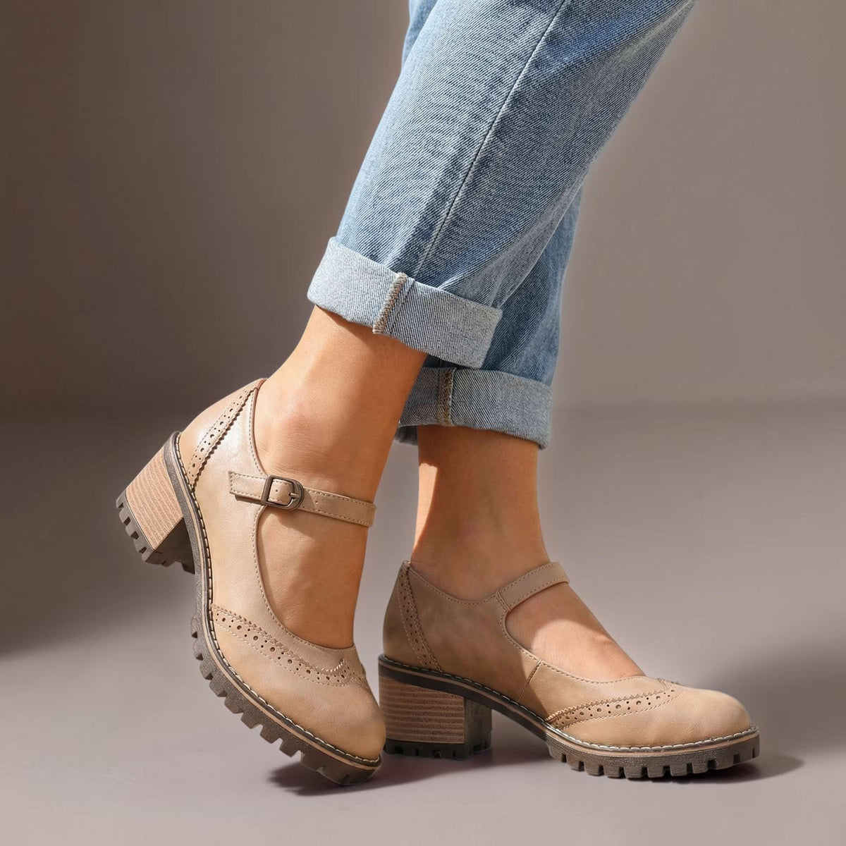 Sacha Havre | Escarpins Bride en T Isabelle