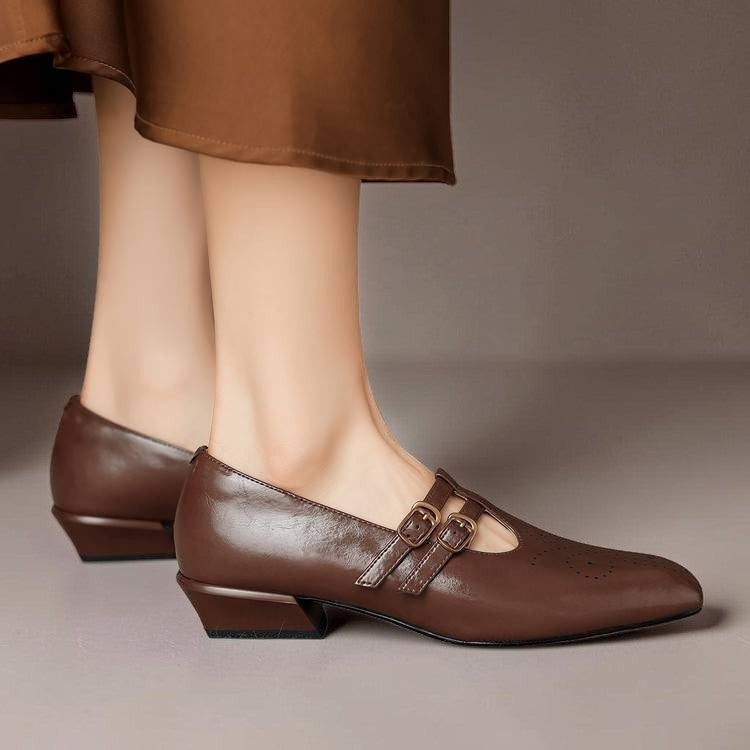 Sacha Havre | Babies Cuir Double Bride Pauline