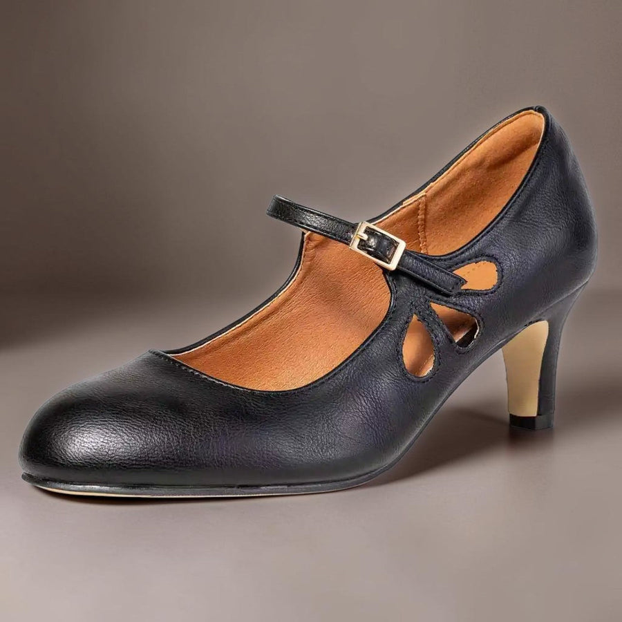 Sacha Havre | Escarpins Noirs Bout Fermé Sylvie