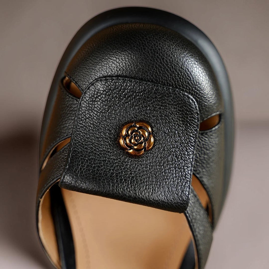 Sacha Havre | Sandales Plateforme à Bride Claire