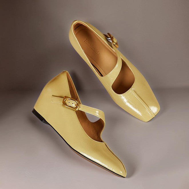 Sacha Havre | Babies Cuir Bout Carré Michèle