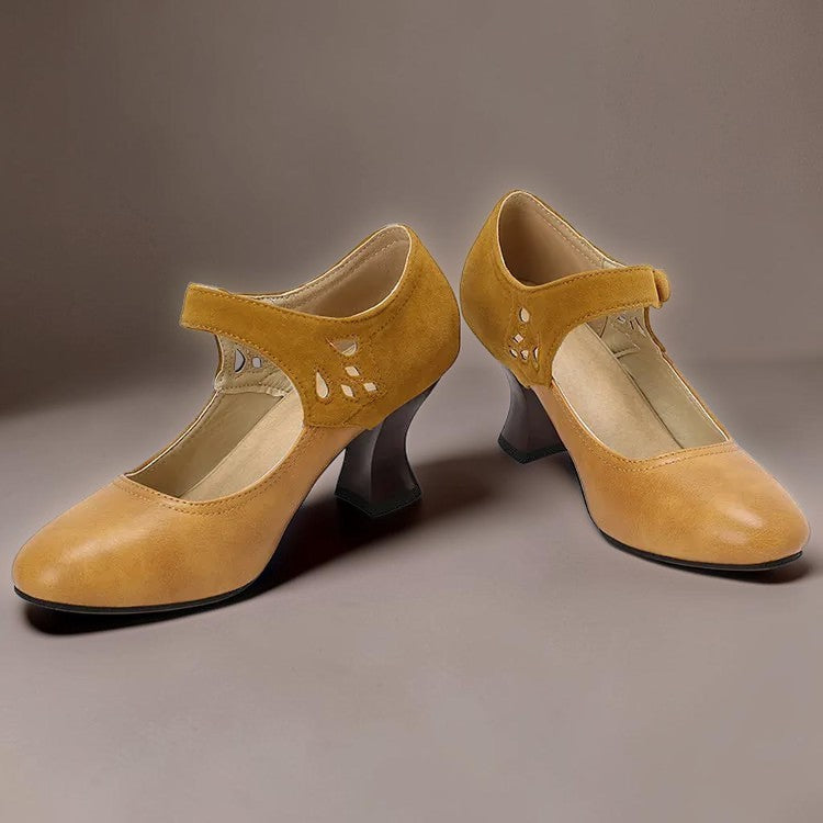 Sacha Havre | Escarpins à Bride Boutonnée Aveline