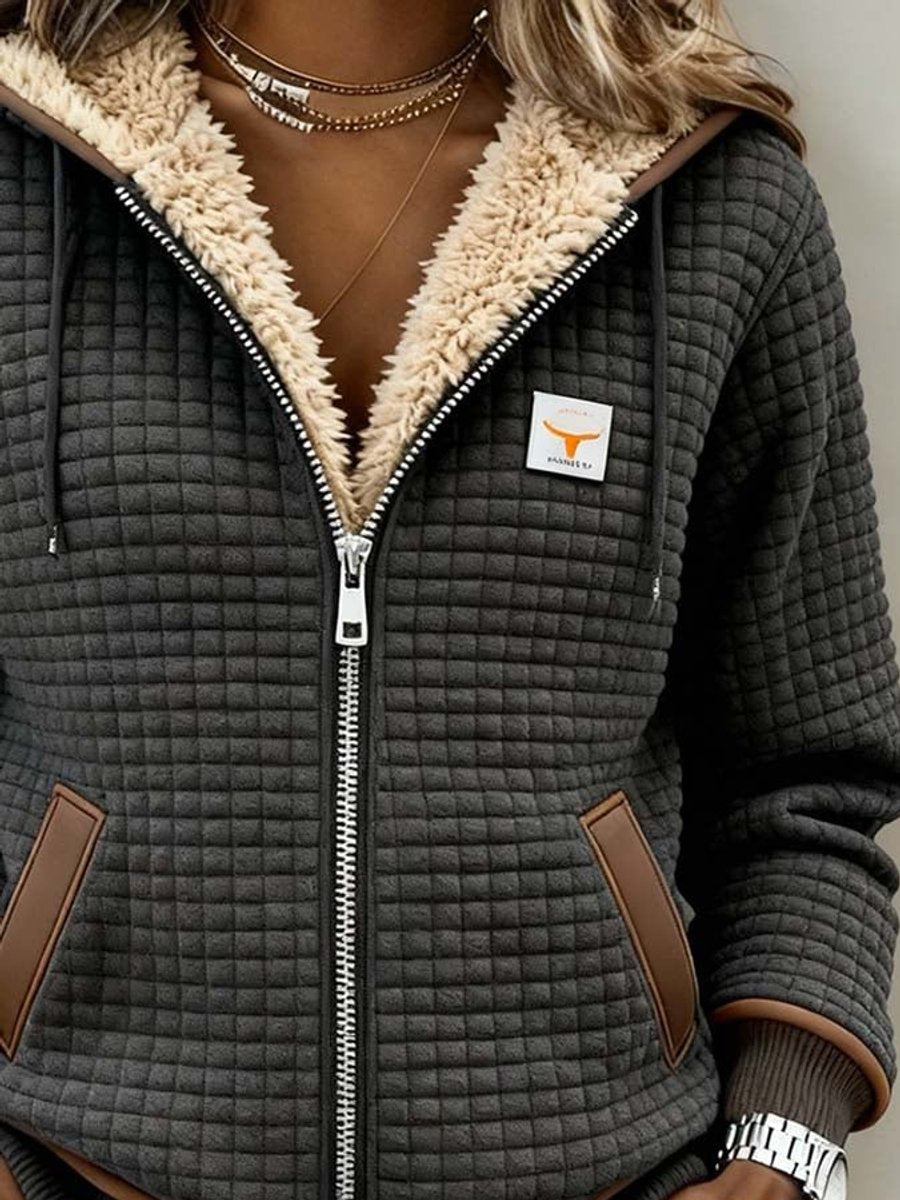 Veste Matelassée à Capuche pour Femme Camille